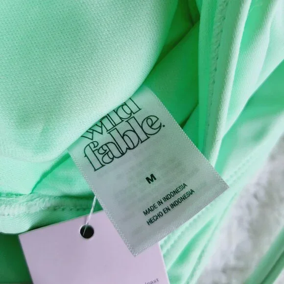 Wild Fable Women's One Shoulder Cut Out One Piece Swimsuit BT7-EH - Picture 5 of 5